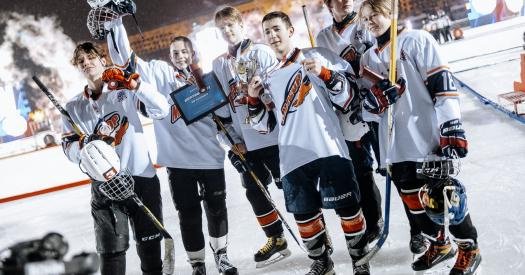 Luzhniki organized a large-scale 3x3 hockey festival

