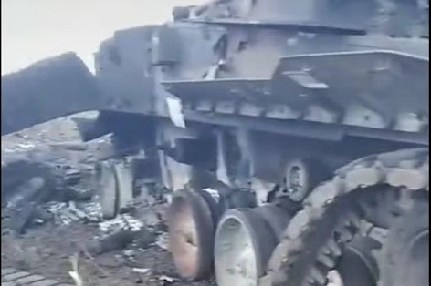 Polish AHS Krab self-propelled guns destroyed in Ukraine KXan 36 Daily News


