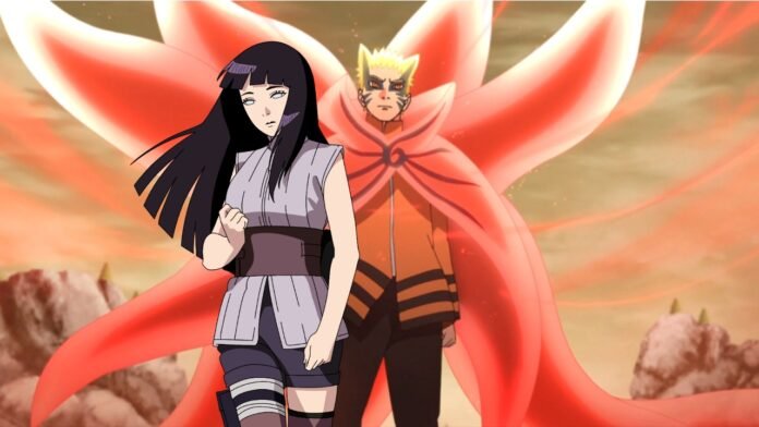 Hinata awakens the Baryon Mode in this epic Naruto fan art.

