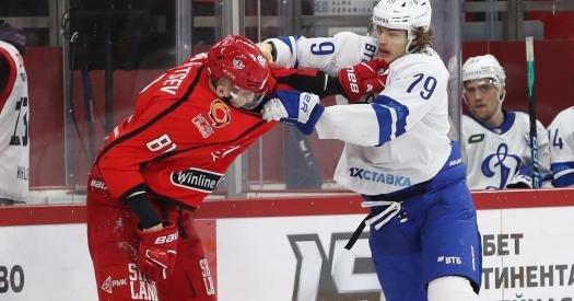 Moscow striker “Dynamo” Nikonov received a disqualification for a fight

