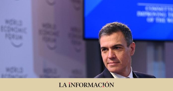 Sánchez tries to bring positions closer in Davos with the first swords of the Ibex

