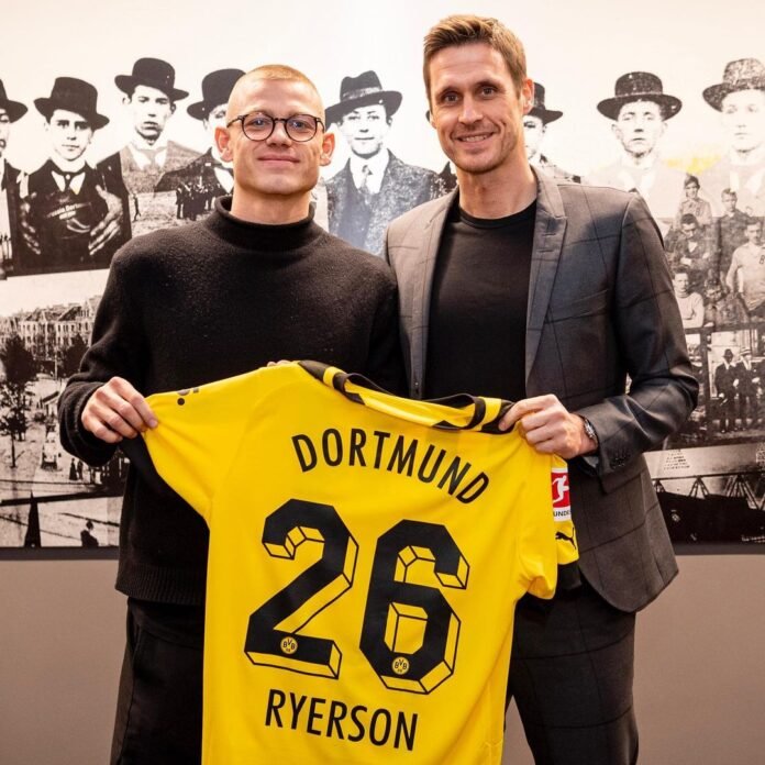 Union defender Julian Ruerson has moved to Borussia Dortmund (photo)

