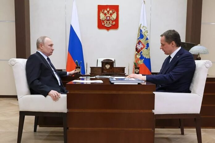Vladimir Putin met with the governor of the Belgorod region KXan 36 Daily News

