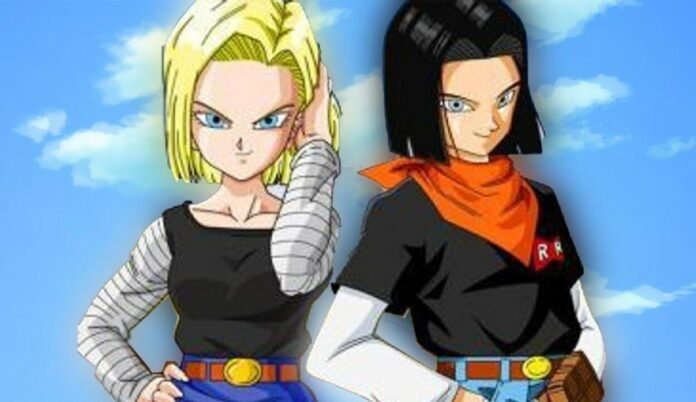 Dragon Ball: androids 17 and 18 change gender in this fanart

