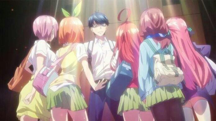 Gotoubun no Hanayome: Why can't the main character tell the quintuplets?

