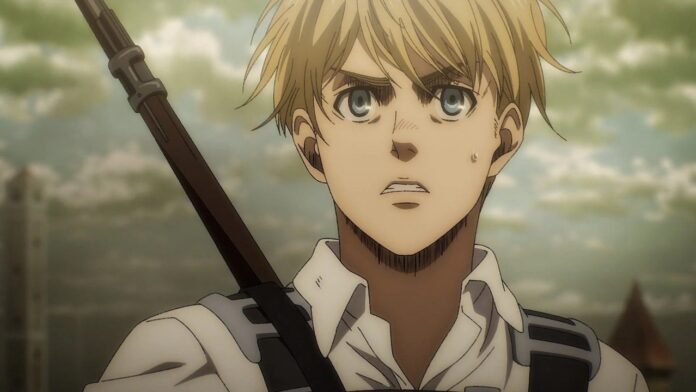 Armin reveals his coolest side in new game Attack On Titan Visual

