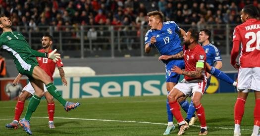 Italy win their first UEFA Euro 2024 qualifier with an away win over Malta


