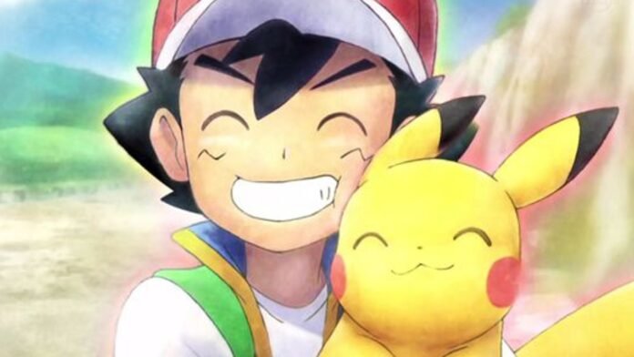 Pokemon says goodbye to Ash and Pikachu emotional final illustration

