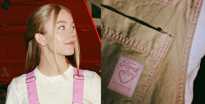 Sydney Sweeney launches collection with Ford and Dickies

