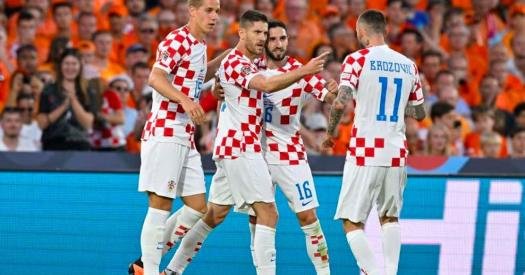 Croatia beat the Netherlands after extra time and reached the Nations League final

