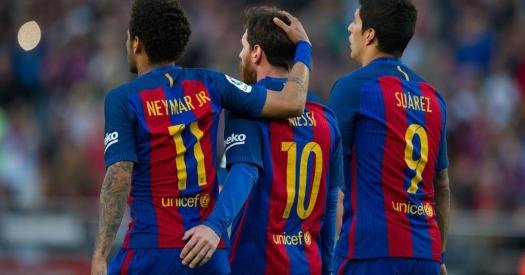Messi, Suárez and Neymar agree to end their careers in the same team

