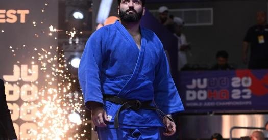 The International Judo Federation awarded the World Championship gold medal to Russian Tasoev


