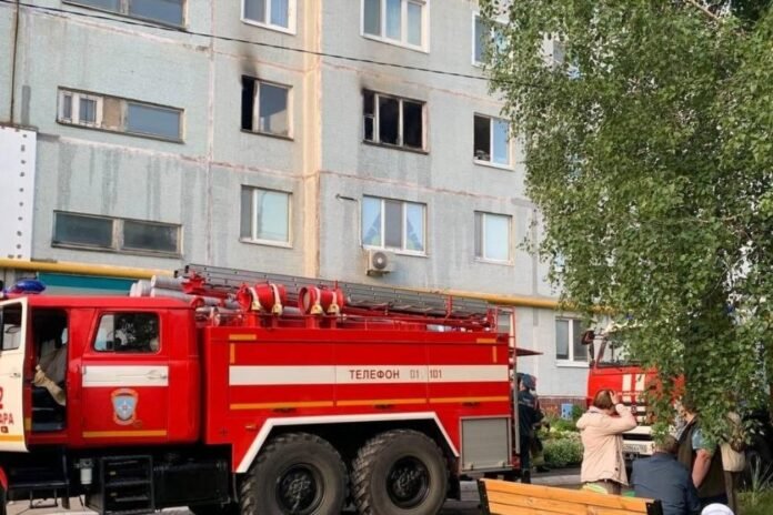 In Samara, ten children were rescued during a fire in a residential building - Rossiyskaya Gazeta