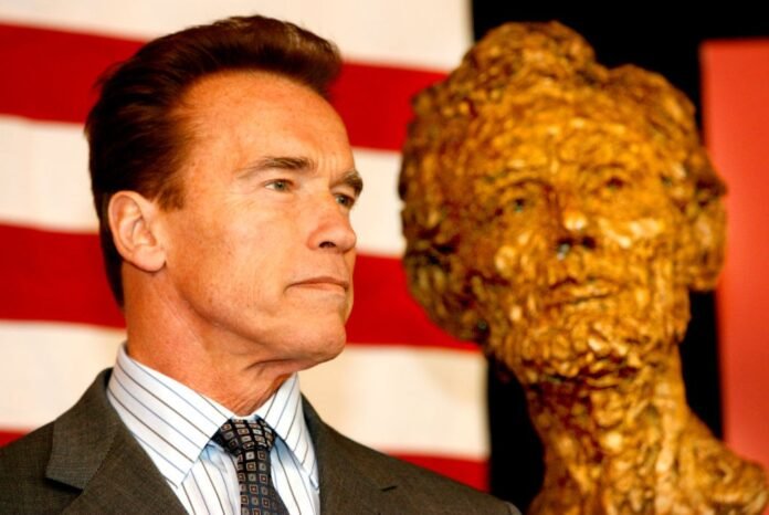  “Is he the first Olympic champion?”  The Russian sculptor surprised Schwarzenegger himself

