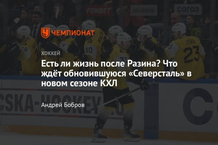  Is there life after Razin?  What awaits the updated Severstal in the new KHL season

