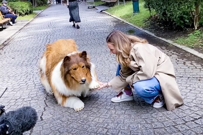 NYP: Japanese man who spent over $20,000 to 'become' a collie shows how people and dogs react to his walk KXan 36 Daily News

