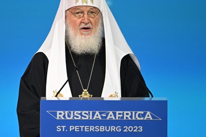 Patriarch Kirill received his portrait made of butterfly wings - Rossiyskaya Gazeta