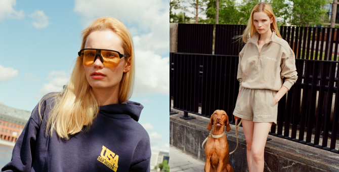Peak presented the Sporty & Rich capsule collection, created exclusively for the store