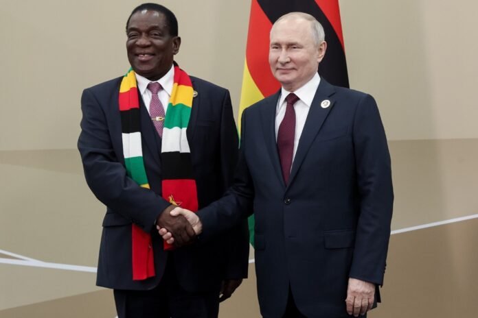 Putin: Zimbabwe is a good ally of Russia on the African continent - Rossiyskaya Gazeta