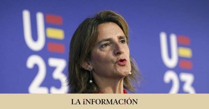 Ribera admits that it is difficult to prohibit the purchase of Russian gas if there is no law

