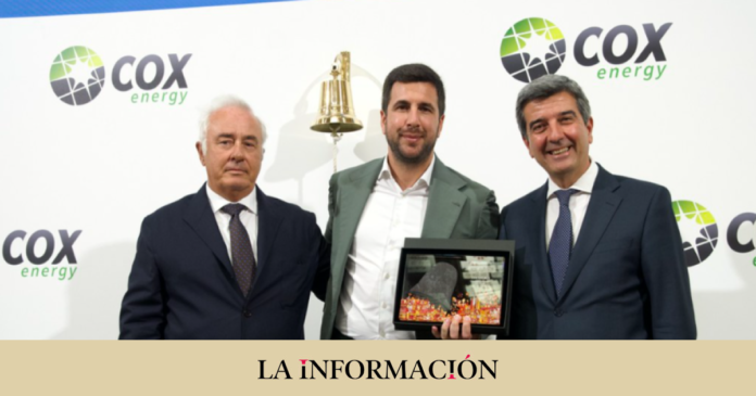 Riquelme seeks a place in Europe for Cox Energy with the support of Alberto Zardoya

