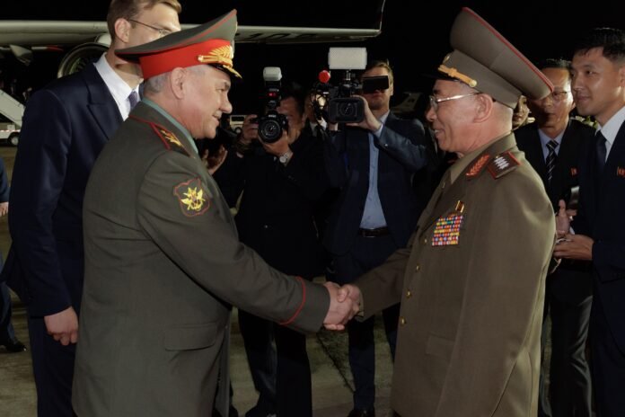 Sergei Shoigu went to North Korea KXan 36 Daily News

