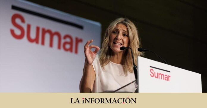 Sumar promises to make the universal income payment of 20,000 euros at age 23

