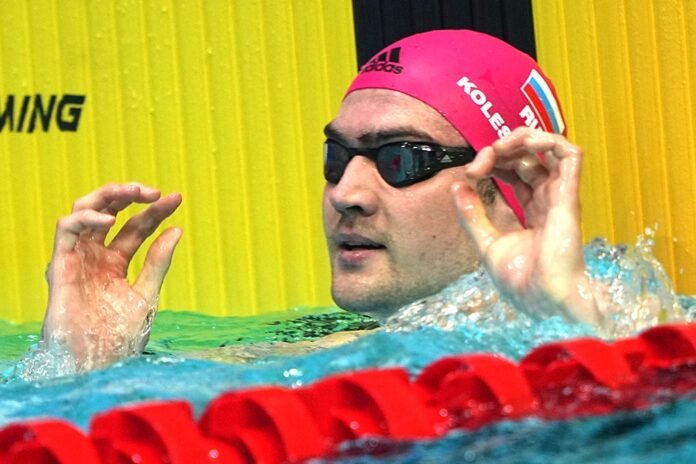 Swimmer Kolesnikov sets new world record - Rossiyskaya Gazeta