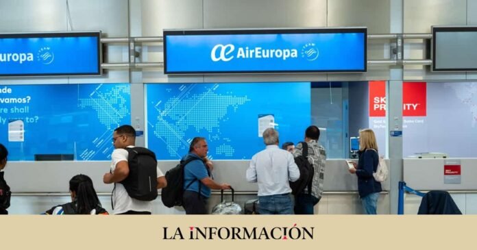 The Air Europa pilots' strike adds more than 300 canceled flights in 26 days

