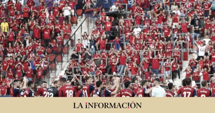 The exclusion of UEFA deprives Osasuna of 'tasting' a candy of 12 million

