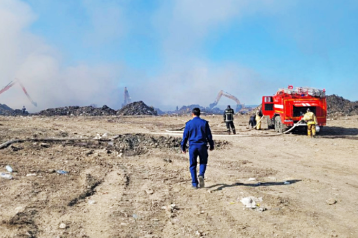 In Norilsk, a landfill with hazardous industrial waste caught fire KXan 36 Daily News

