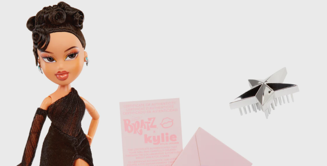 Kylie Jenner has launched a collaboration with Bratz

