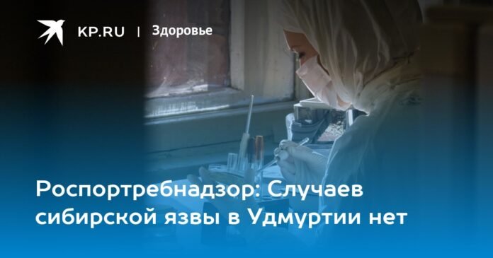 Rosportrebnadzor: No cases of anthrax in Udmurtia

