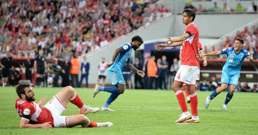 Spartak suffered a second consecutive defeat, falling to Zenit


