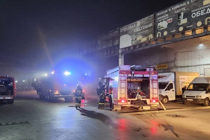 Warehouse fire extinguished in Krasnodar KXan 36 Daily News

