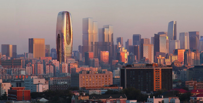 Zaha Hadid designs new skyscraper in Xi'an

