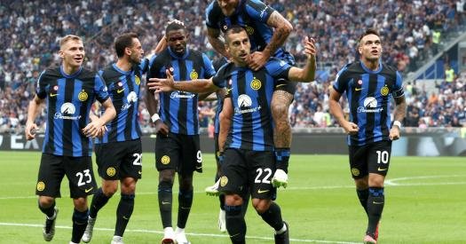 Mkhitaryan's double helped Inter defeat Milan

