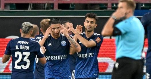 Orenburg won a crushing victory over Lokomotiv in Moscow

