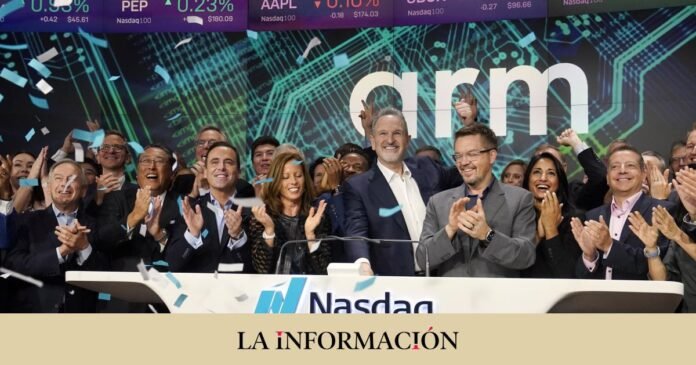 The IPO of the chip giant Arm opens the way with a dry Spanish 'tech' trading floor

