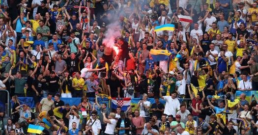 UEFA fines the Ukrainian Football Federation for the behavior of fans in qualifying matches for Euro 2024

