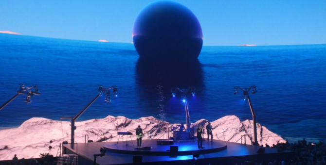 U2 Performed Inside The MSG Sphere In Las Vegas 