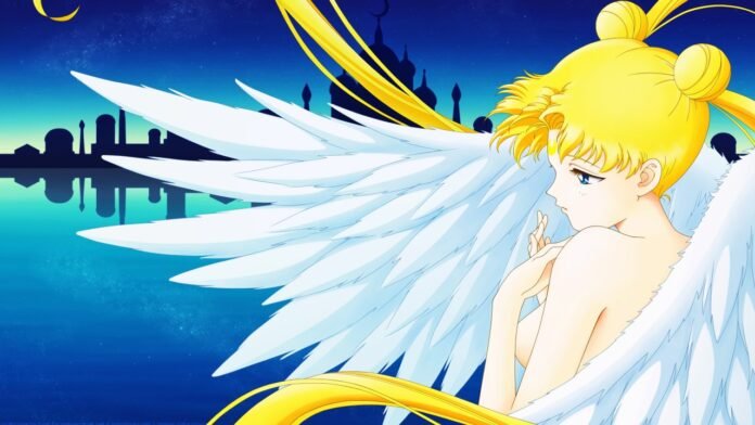 Adorable cosplay Princesa Serenity Sailor Moon