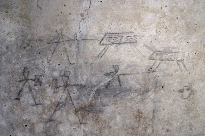 Children's drawings of gladiators found in Pompeii - Rossiyskaya Gazeta


