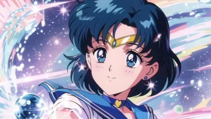 No te pierdas este bello fanart de Sailor Mercury de Sailor Moon
