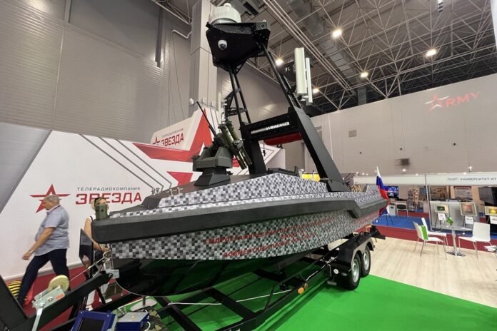 An unmanned ship with a gyro-stabilized platform was developed in Russia - Rossiyskaya Gazeta


