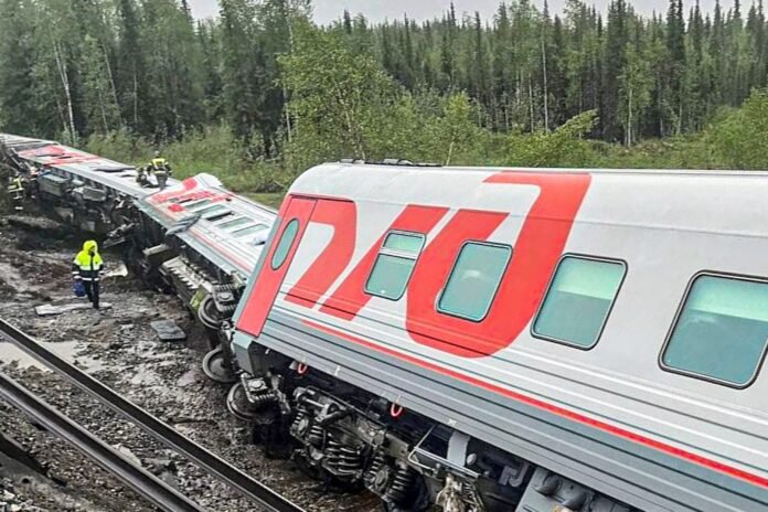 The conductor told about the first minutes after the train accident in Komi - Rossiyskaya Gazeta

