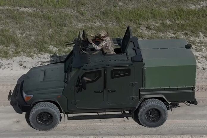 In Ukraine, the Toyota Land Cruiser 70 has been converted into an armored “mobilization” vehicle - Rossiyskaya Gazeta

