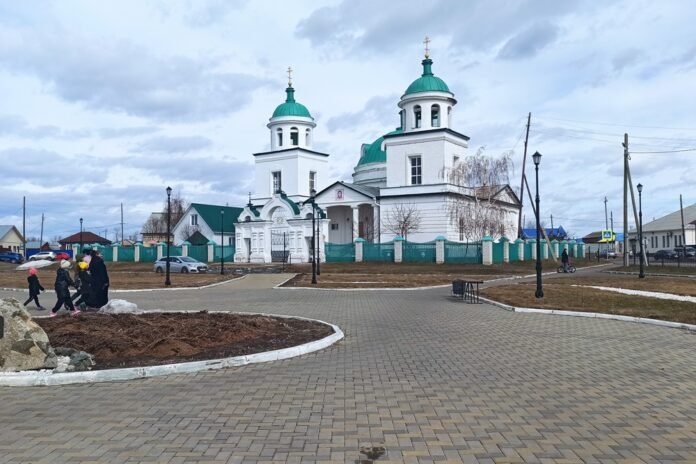  Крестовоздвиженский храм в Звериноголовском дождался газа.