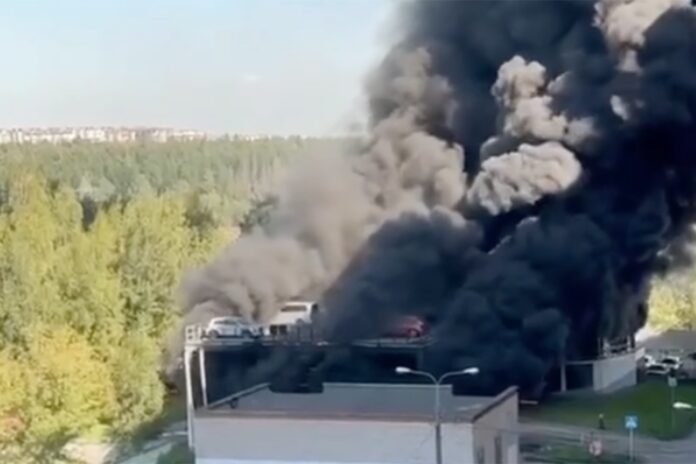 Two people died in a fire in a parking lot in Odintsovo - Rossiyskaya Gazeta

