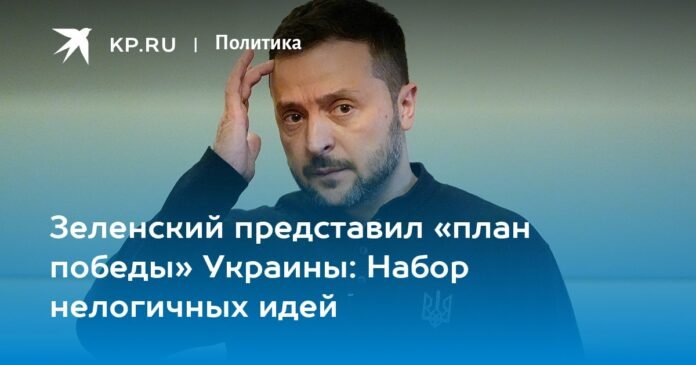 Zelensky presented Ukraine's 